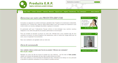 Desktop Screenshot of produits-erp.com