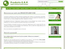 Tablet Screenshot of produits-erp.com